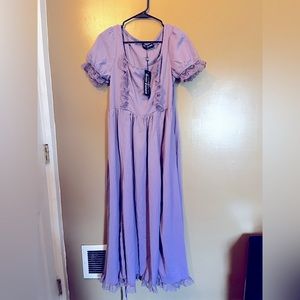 Scarlet Darkness Ren Faire Dress